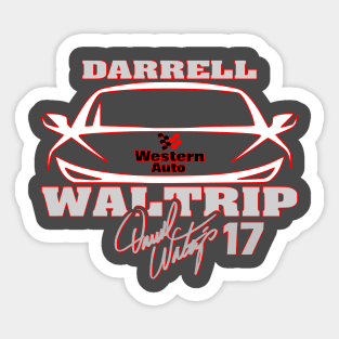 #17 Waltrip Fan Sticker